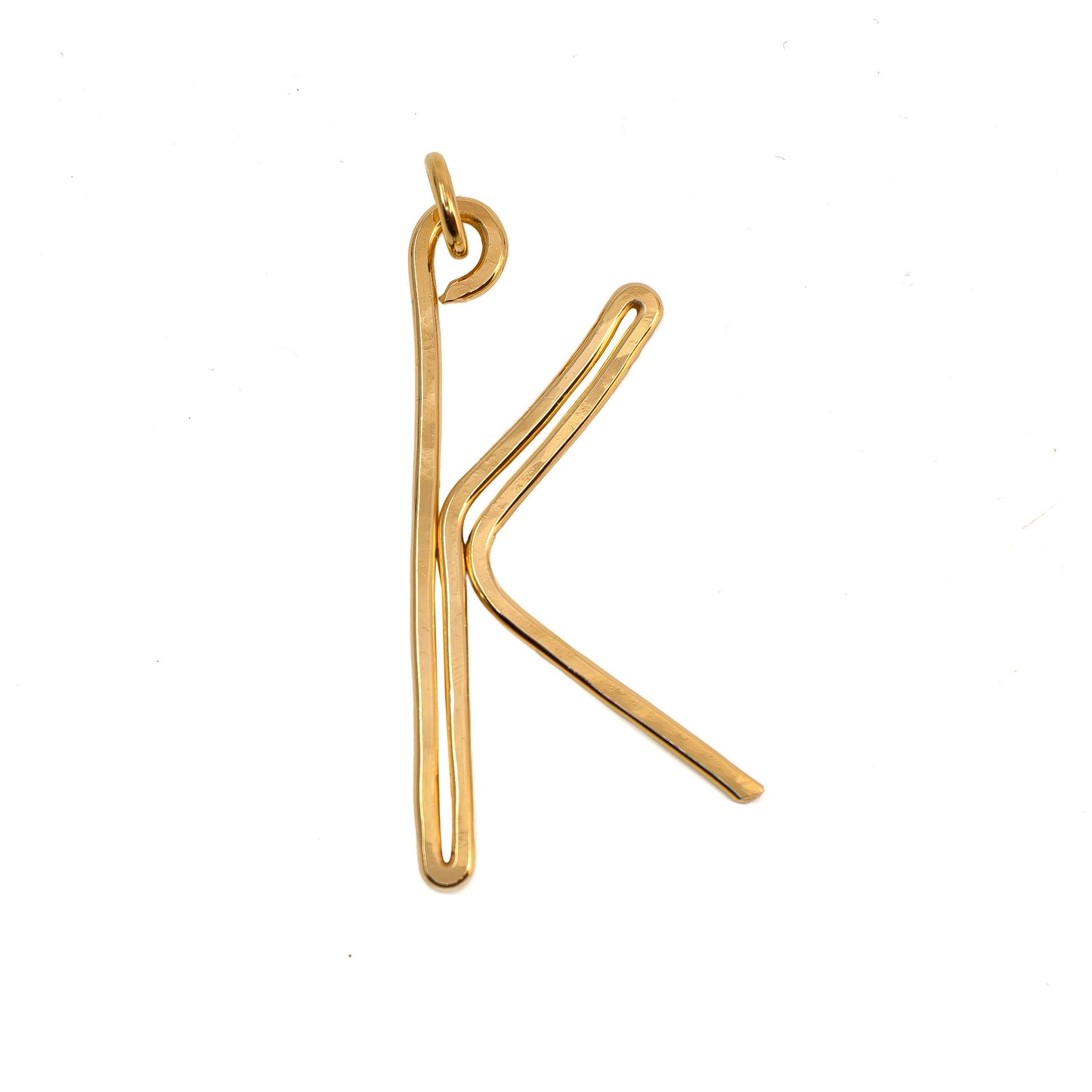 Oversized Letter Pendant