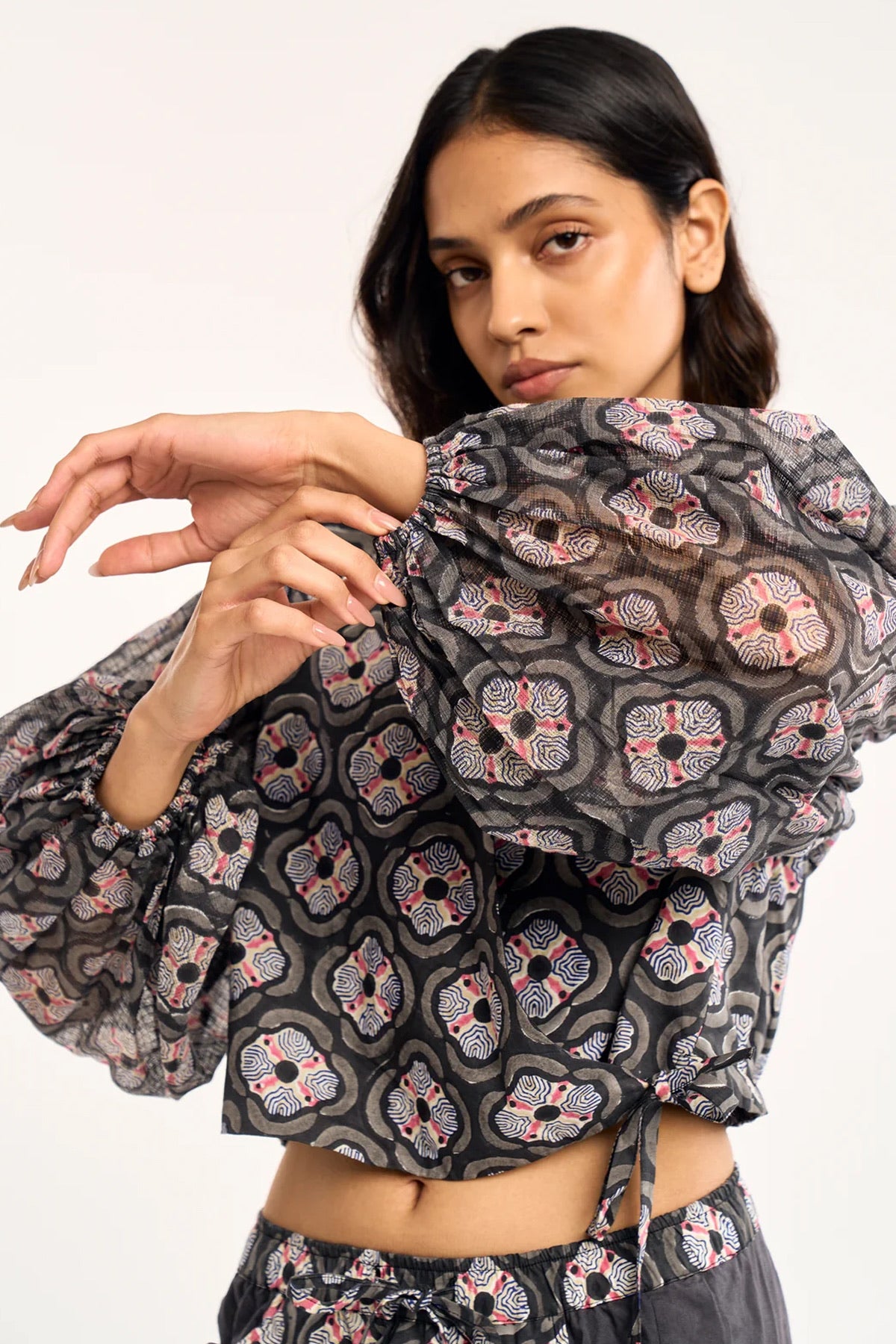 Rujuta Sheth Sol Top | Charcoal Botanica