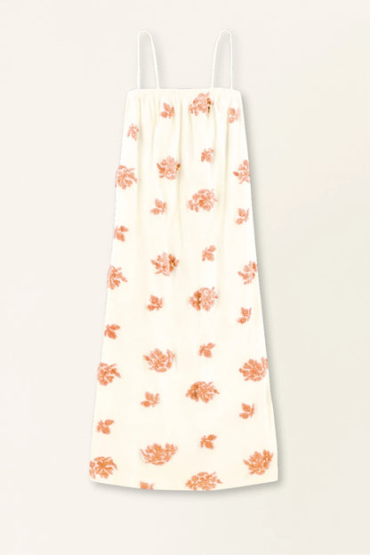 MIRTH Brisbane Terry Dress in Mesa Fig