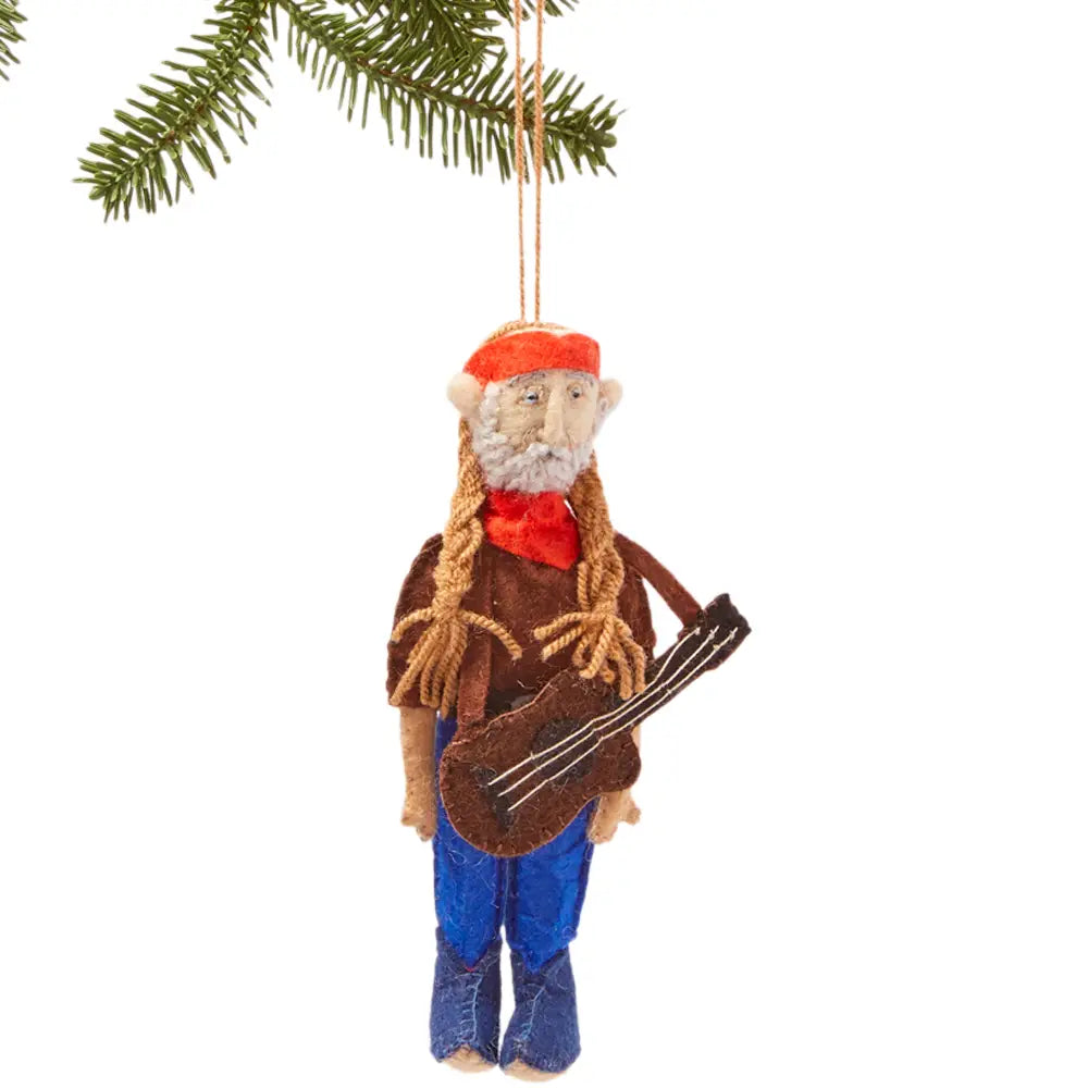 Silk Road Bazaar Ornament - Willie Nelson