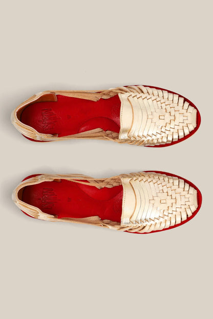 Espiritu Classic Huaraches - Gold