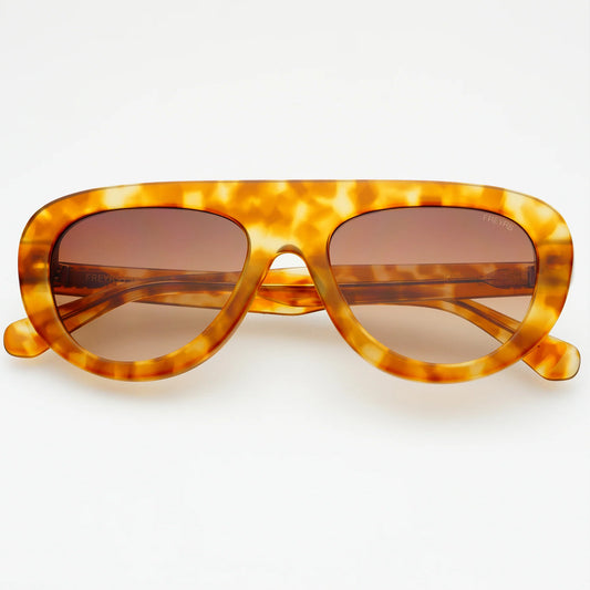 Freyrs Jetsetter Sunglasses - Honey Tortoise
