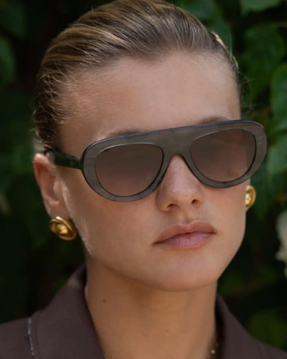 Freyrs Jetsetter Sunglasses - Emerald