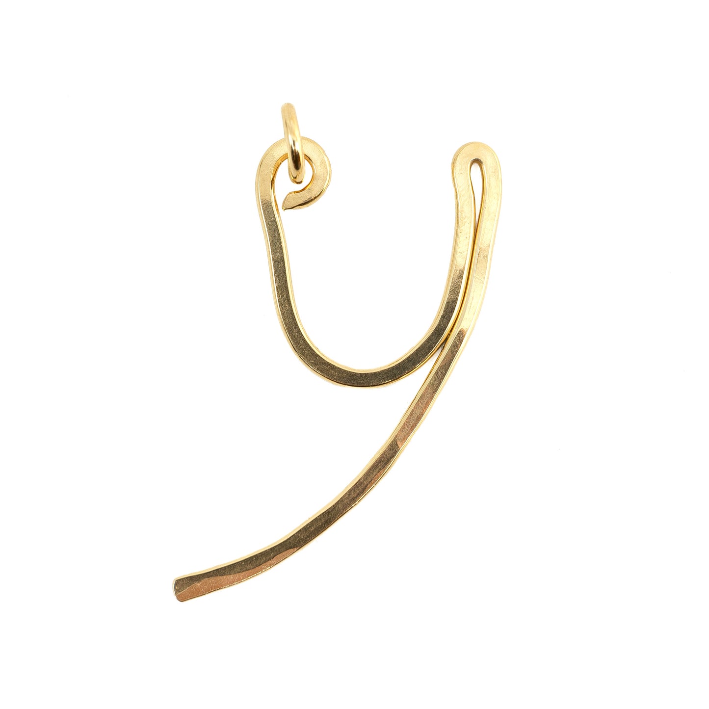 Oversized Letter Pendant