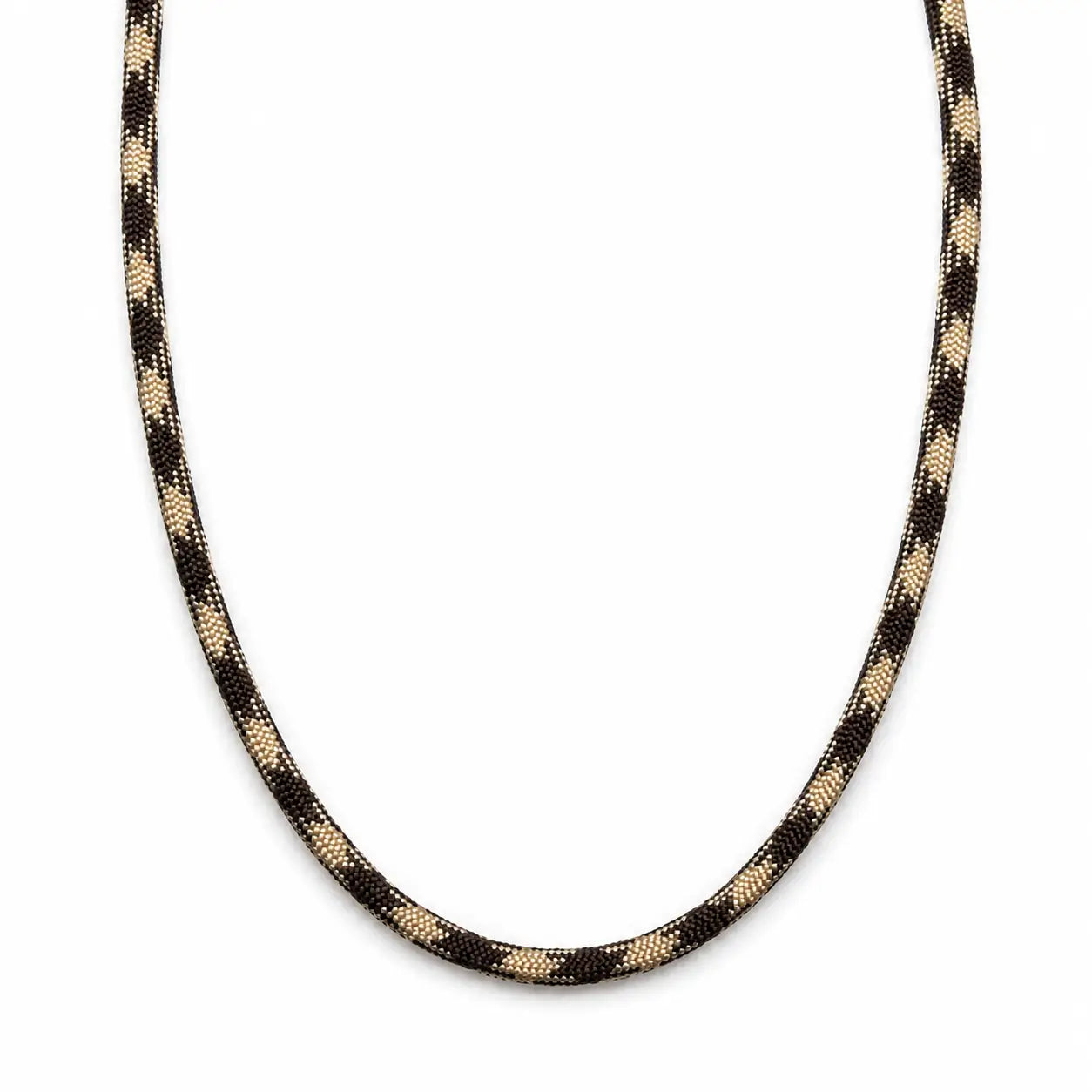 LB Beadz Latte Plaid Cord