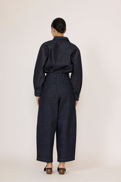 Laude Boyfriend Pant - Dark Indigo