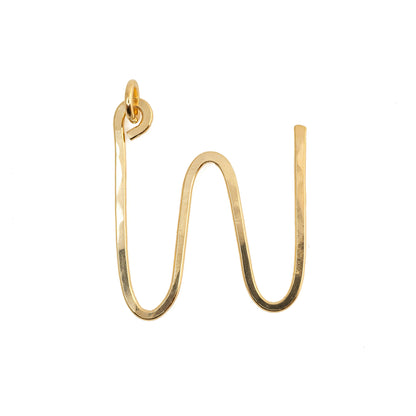 Oversized Letter Pendant