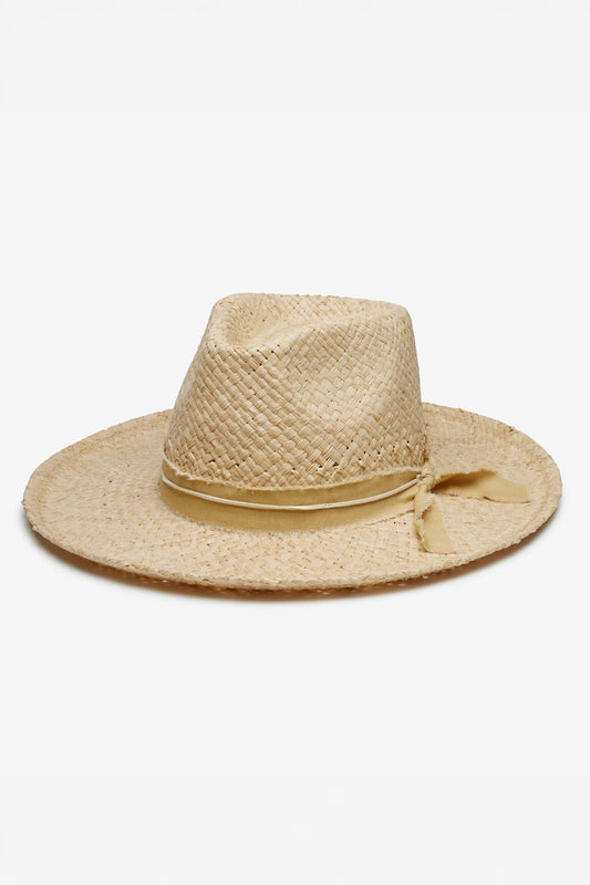 Wyeth - Pietra Raffia Fedora in Natural