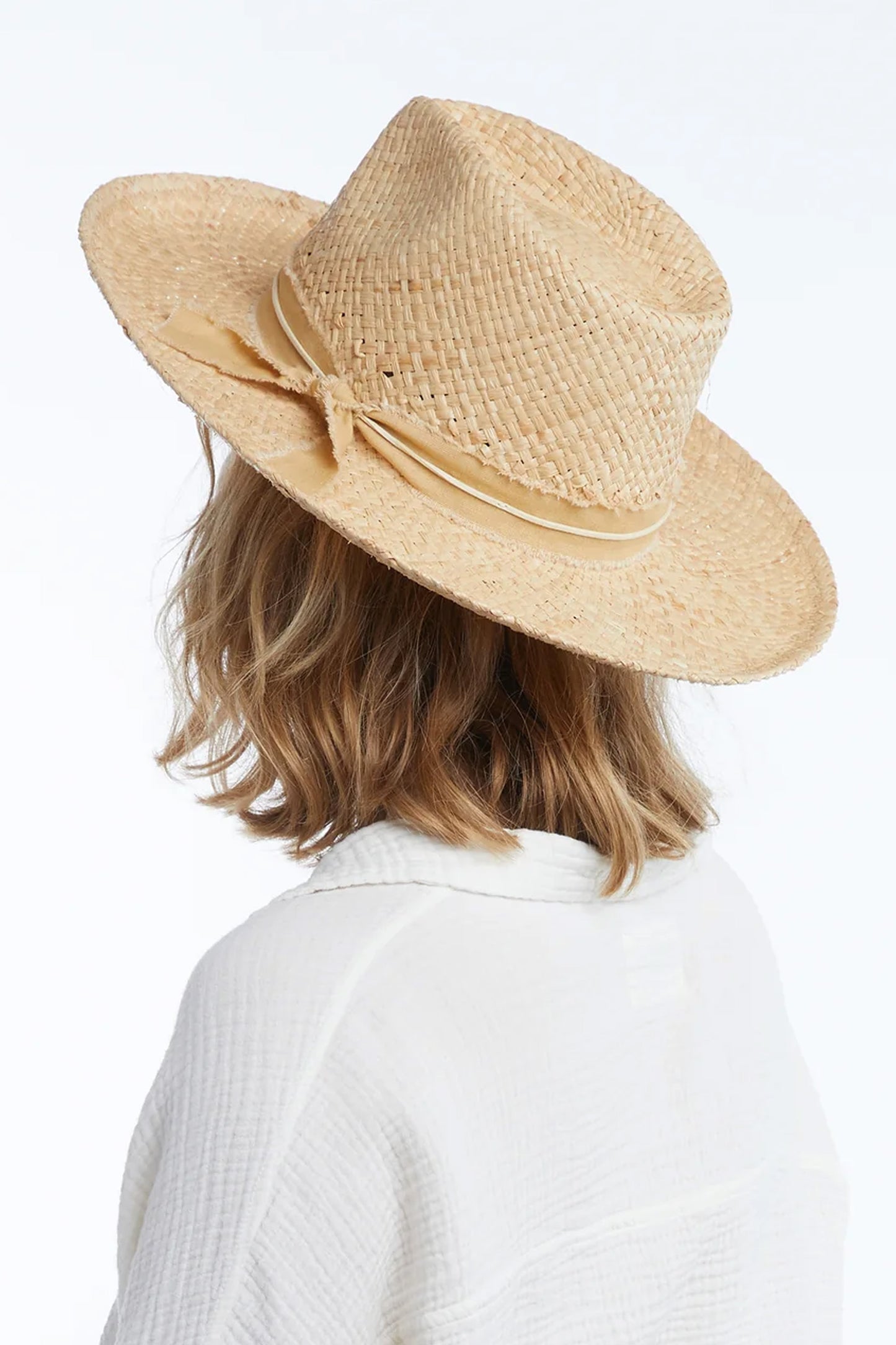 Wyeth - Pietra Raffia Fedora in Natural