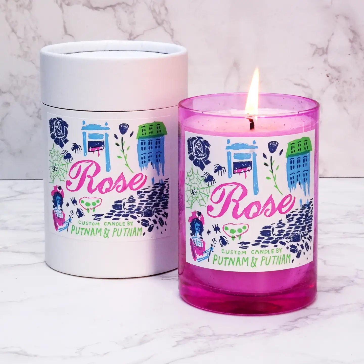 Putnam Design Candle - Rose