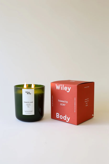 Wiley Body Candle - Tomato Leaf