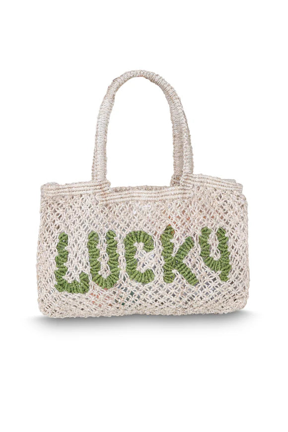 The Jacksons Jute Tote - Lucky