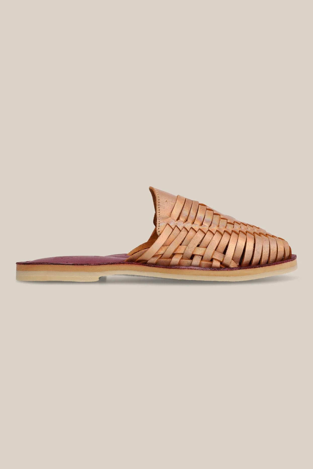 Espiritu Slip On Huaraches - Rose Quartz