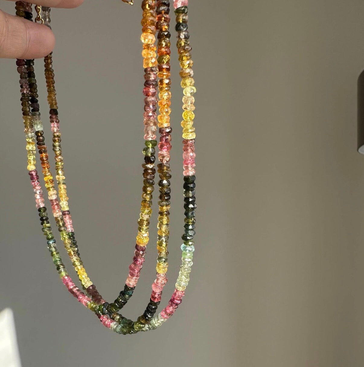 Anokhi Green - Colorful Tourmaline Necklace