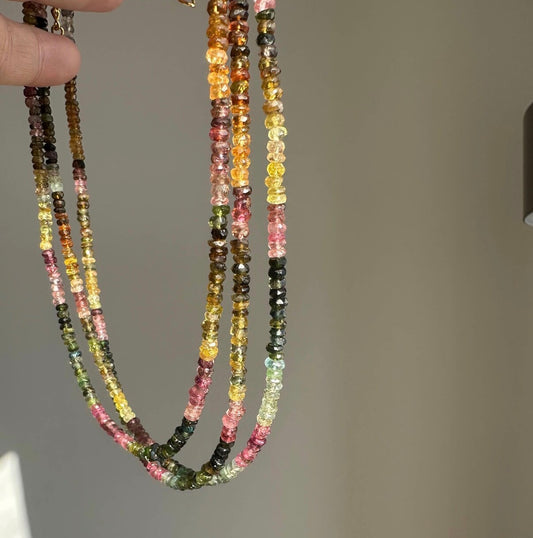 Anokhi Green - Colorful Tourmaline Necklace
