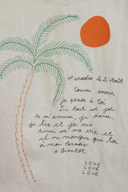 Maison Labiche | Denim Sandstone Postcard Shirt