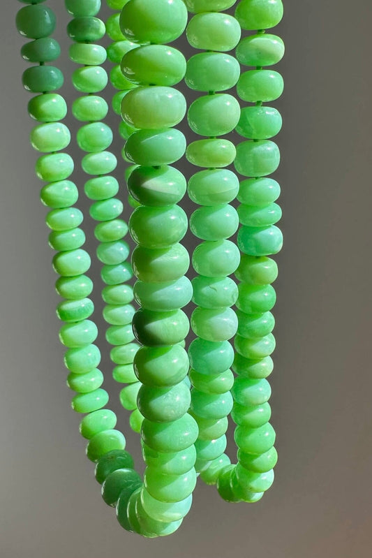 Anokhi Green - Mint Green Opal Necklace