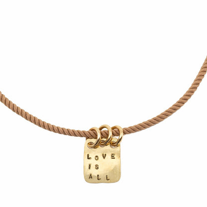 Small Mantra Pendant - Love Is All