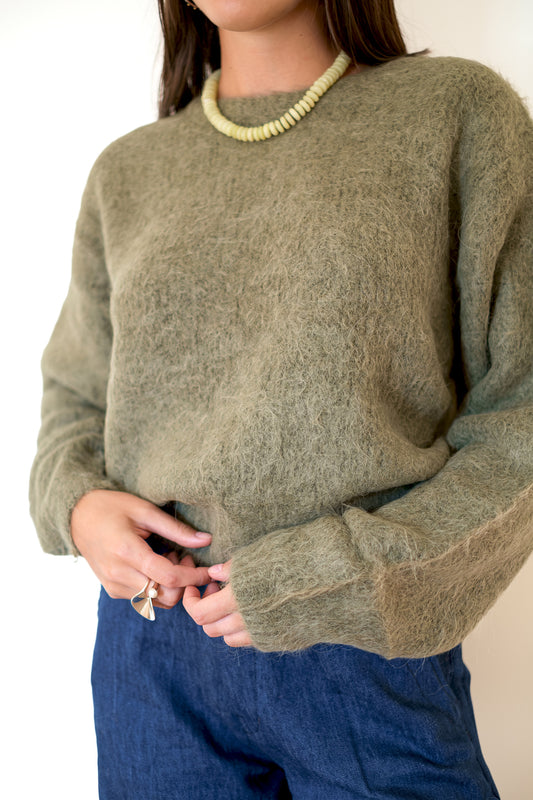 American Vintage Niby Sweater - Khaki