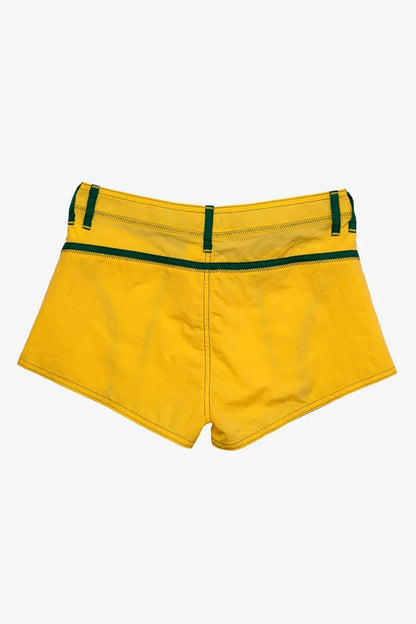 Made Some Short Shorts - Yellow / Green