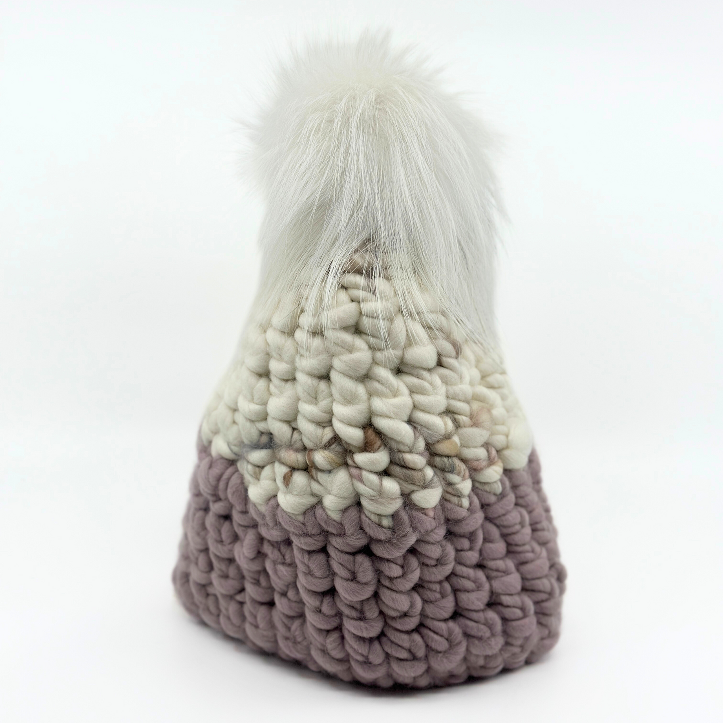 Mischa Lampert Color Block Beanie - Pastel Twombly/Fawn + Arctic