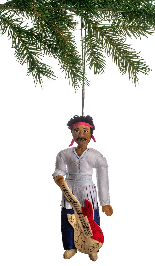 Silk Road Bazaar Ornament - Jimi Hendrix