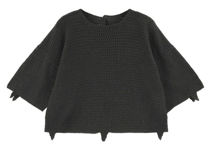 MIRTH Lokaro Pointelle Top - Black