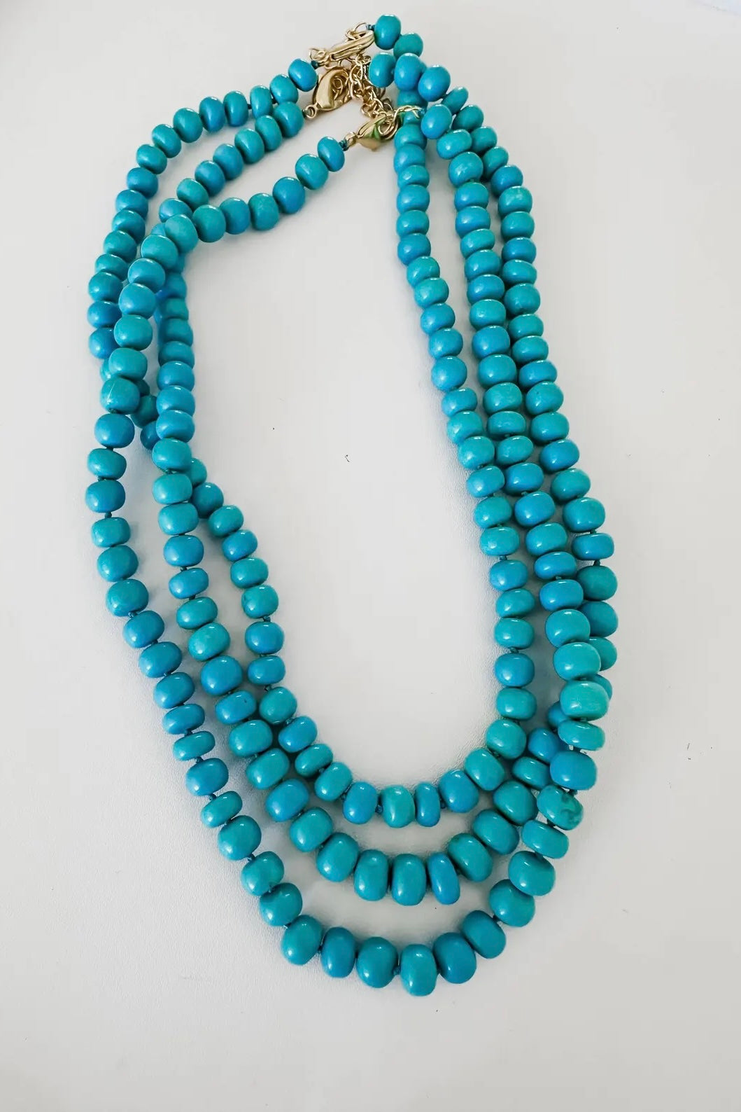 Anokhi Green - Blue Howlite Turquoise Necklace