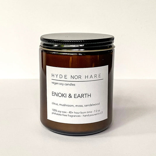 Hyde Nor Hare Candle - Enoki & Earth