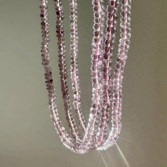 Anokhi Green - Pink Amethyst Necklace