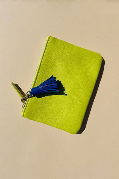 Primecut Keychain - Lapis Leather Tassel