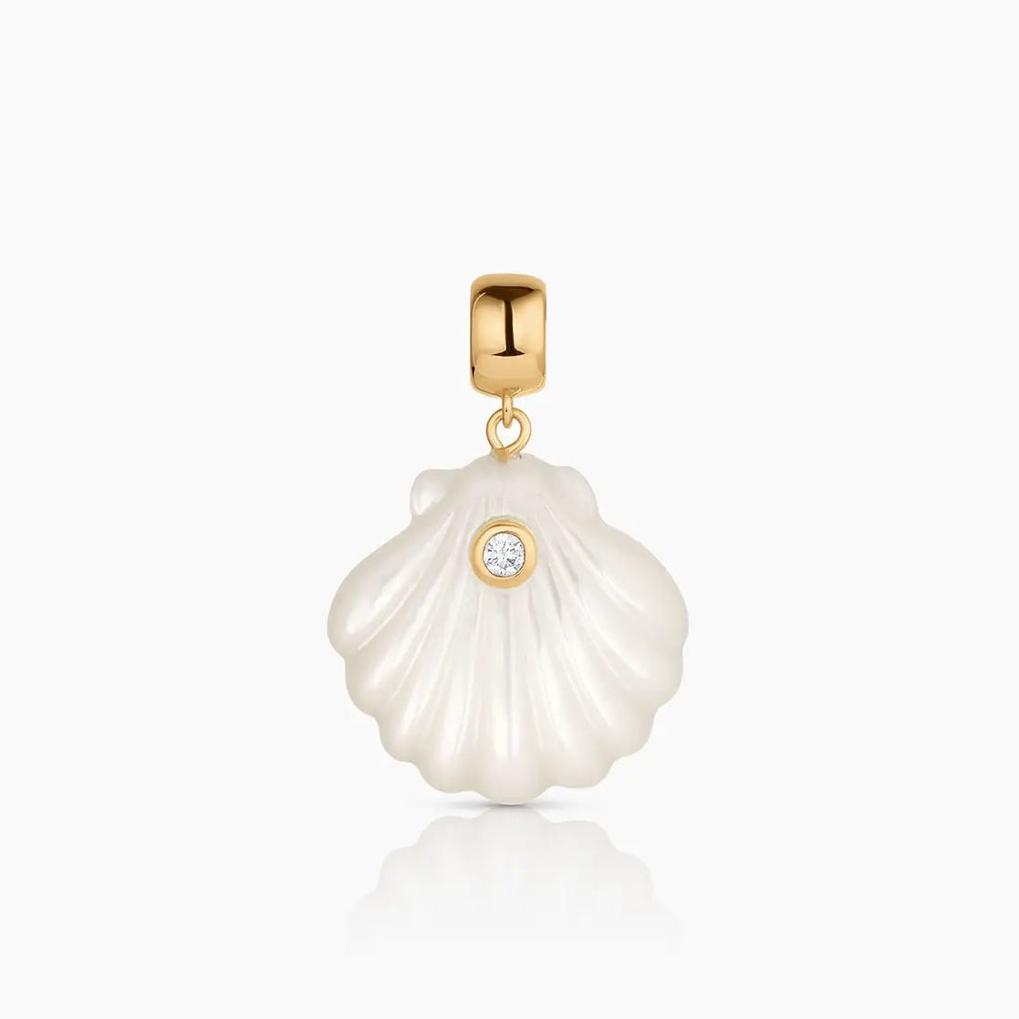 THATCH Coquille Bail Charm - Mother of Pearl