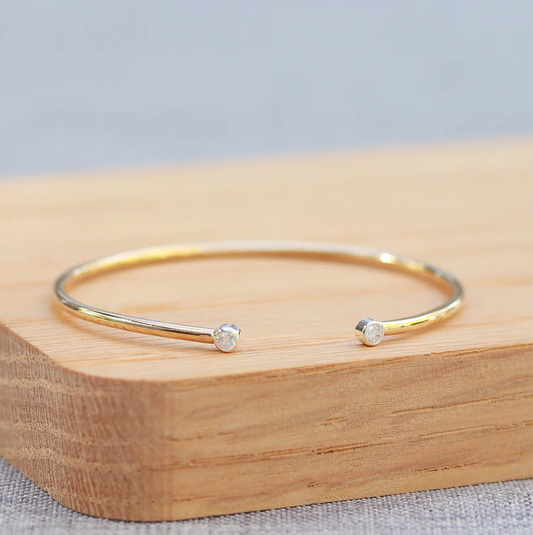 Sloane Jewelry Design Double Dot Cuff