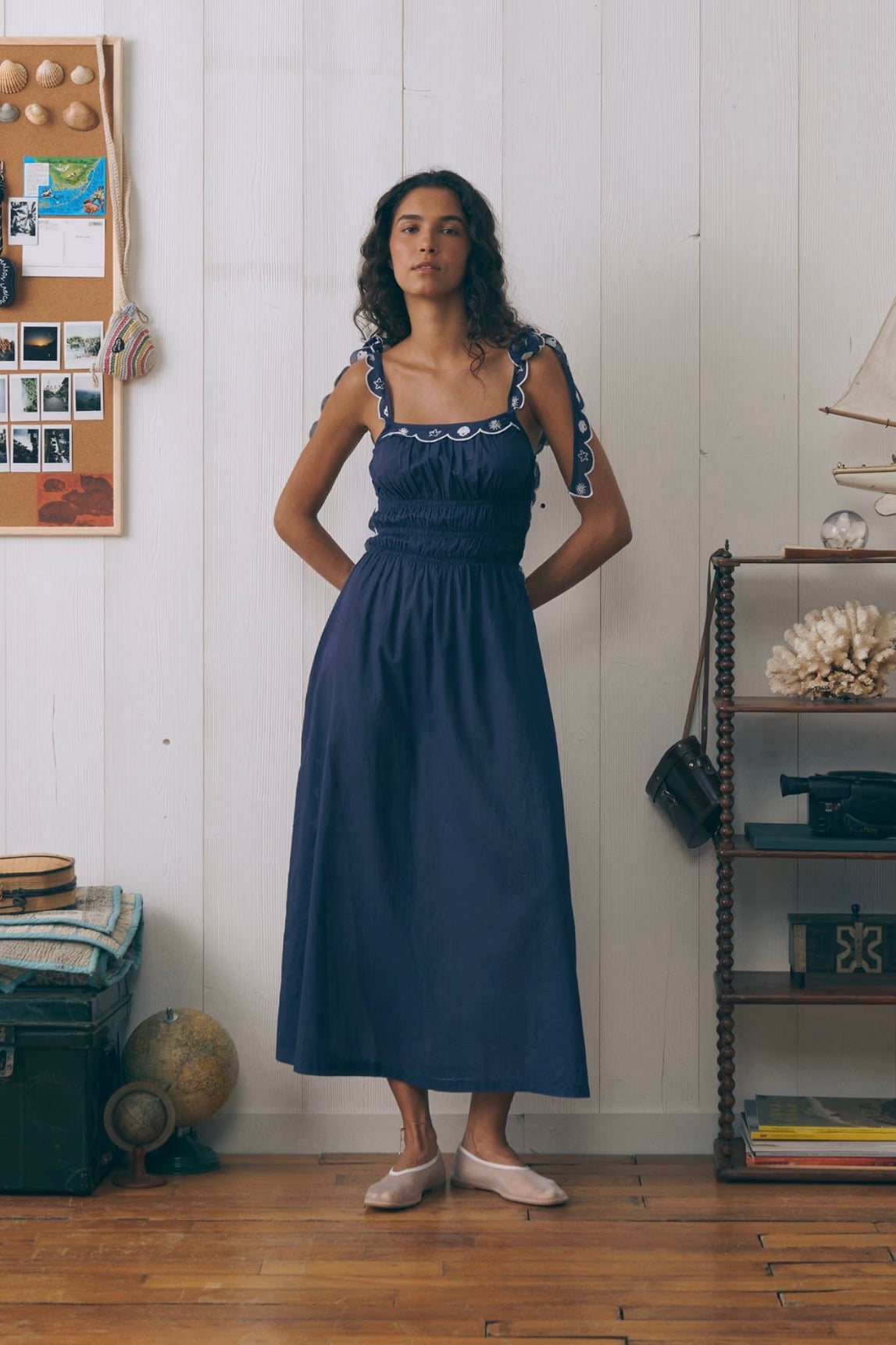 Maison Labiche | Ultramarine Shells Dress