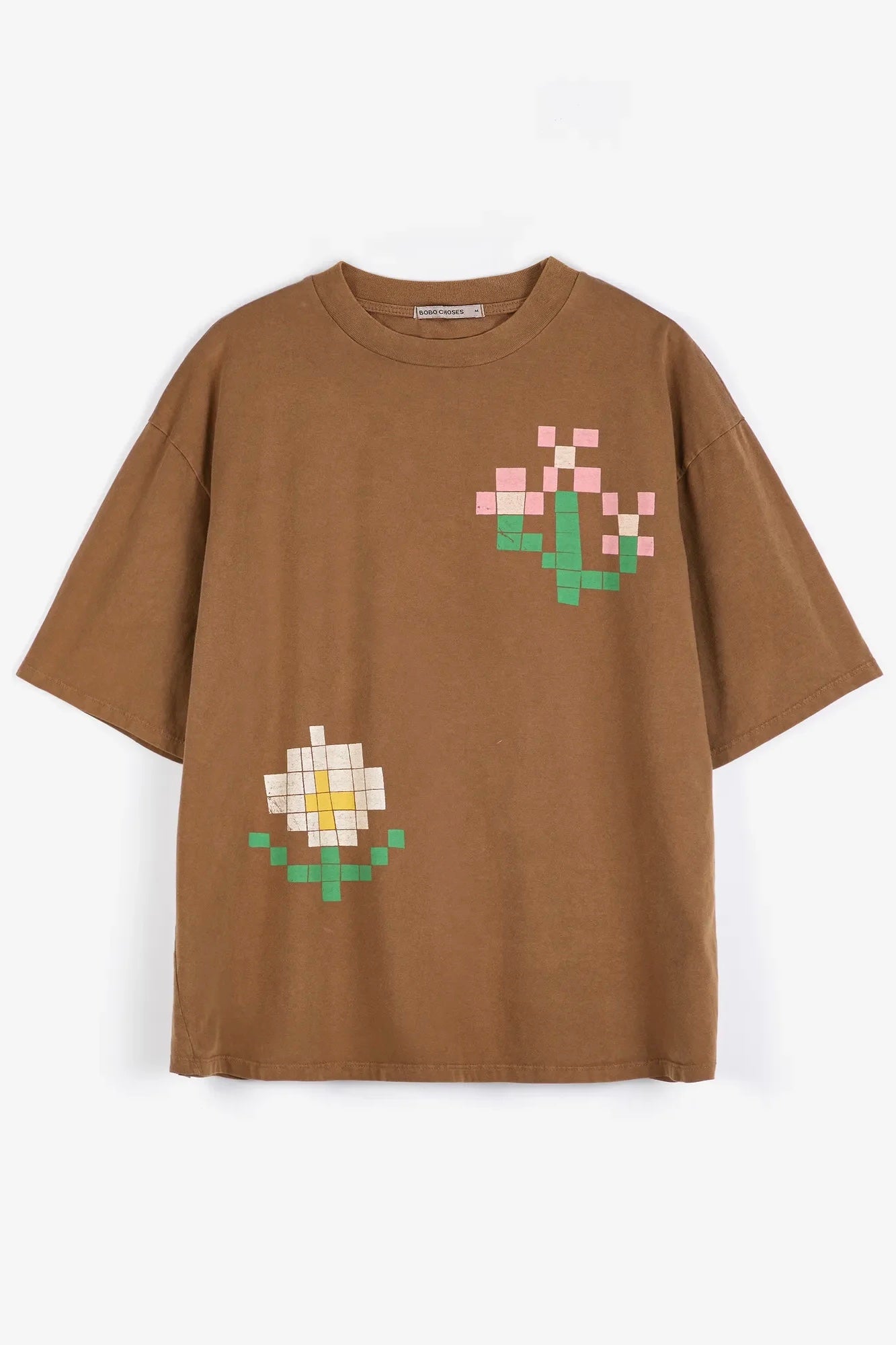 Bobo Choses - Pixel Flowers oversize T‑shirt