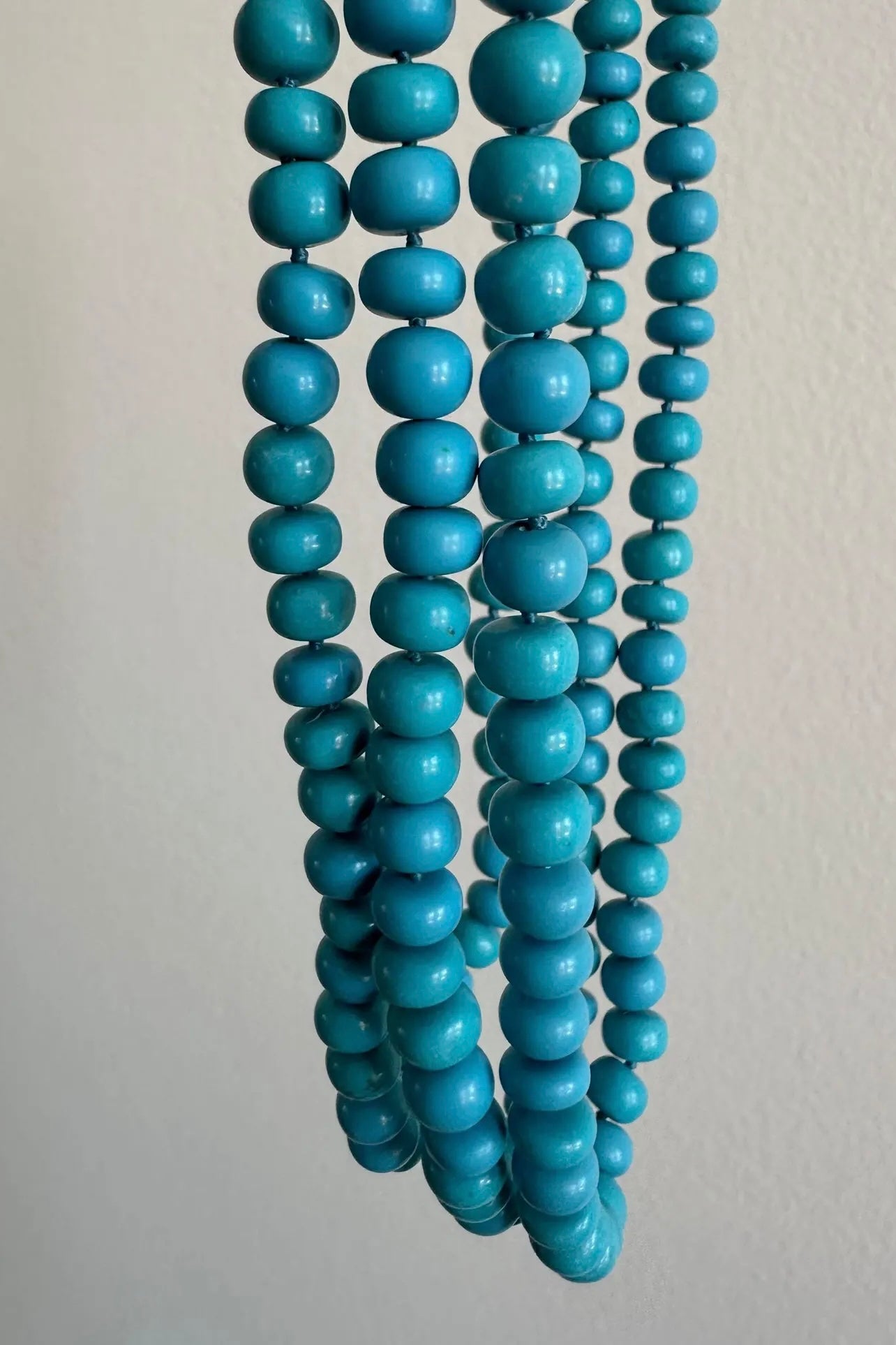 Anokhi Green - Blue Howlite Turquoise Necklace