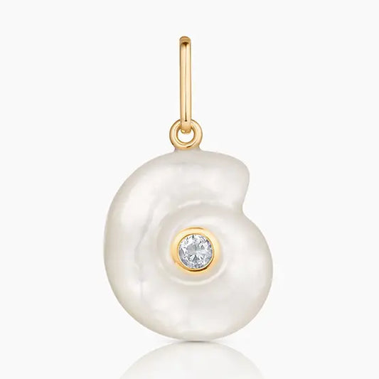 THATCH Nautilus Charm - Mother of Pearl