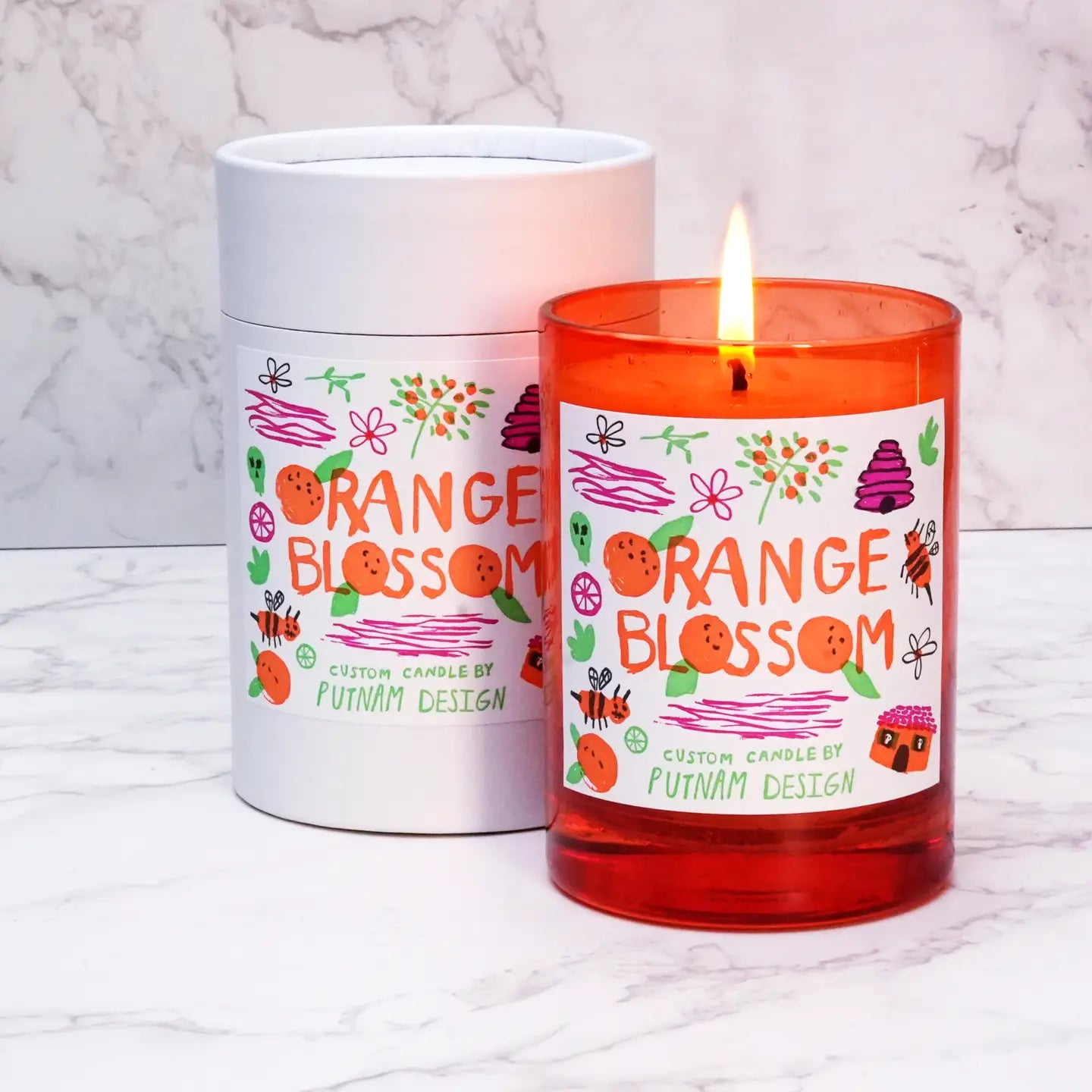 Putnam Design Candle - Orange Blossom