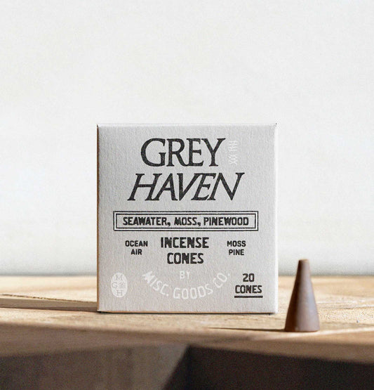 Misc Goods Incense Cones - Greyhaven