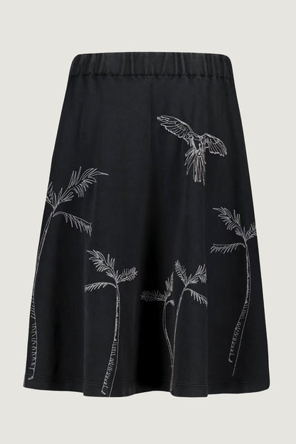 Maison Labiche | Carbon Washed Palm Tree Skirt