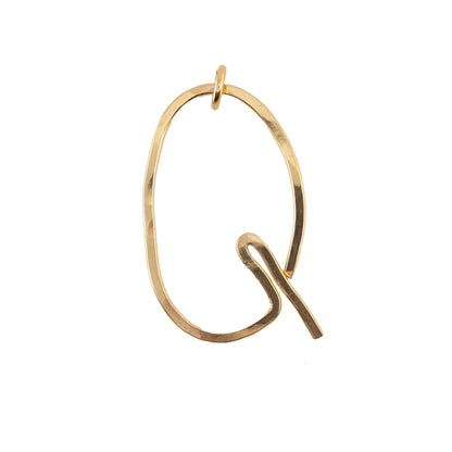 Oversized Letter Pendant
