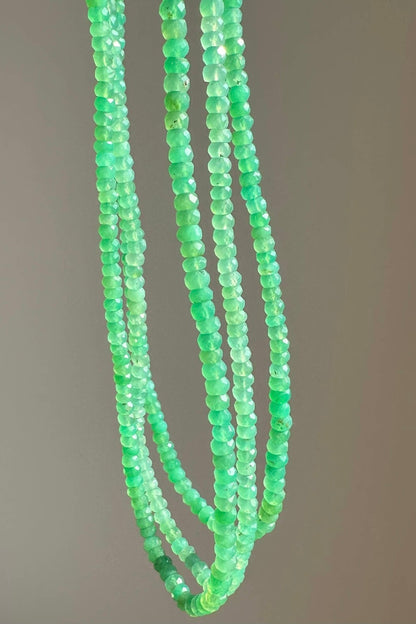 Anokhi Green - Chrysoprase Bright Green Necklace