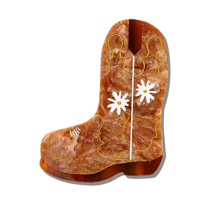 Solar Eclipse | Cowboy Boot Claw Hair Clip