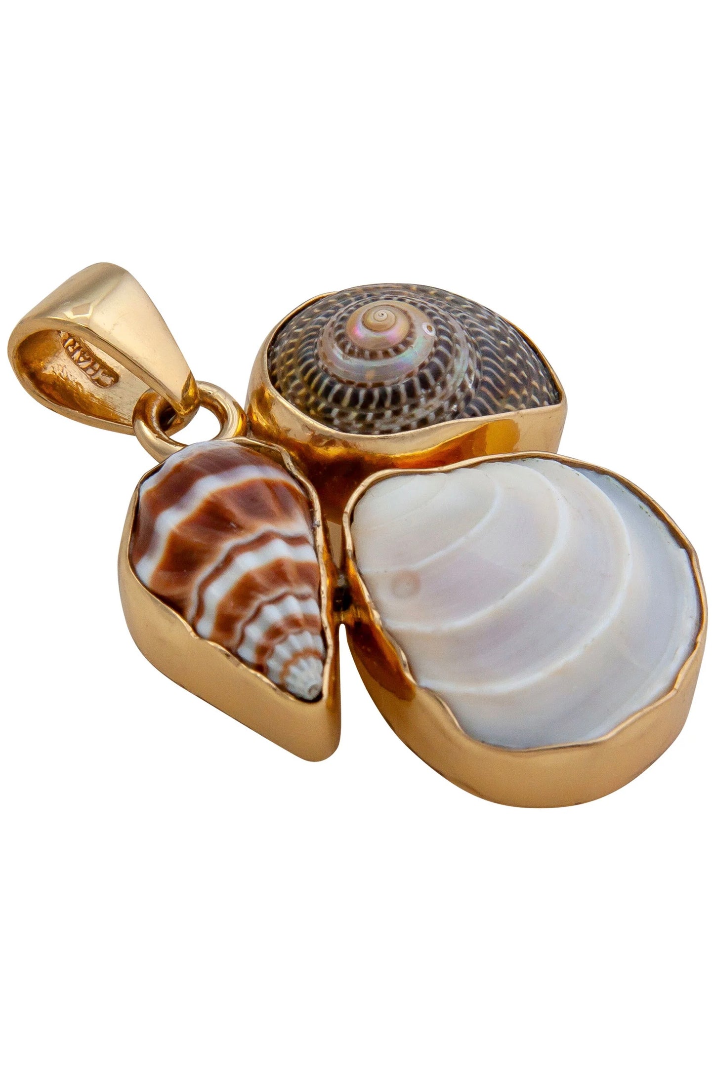 Charles Albert Alchemia Multi Shell Cluster Pendant