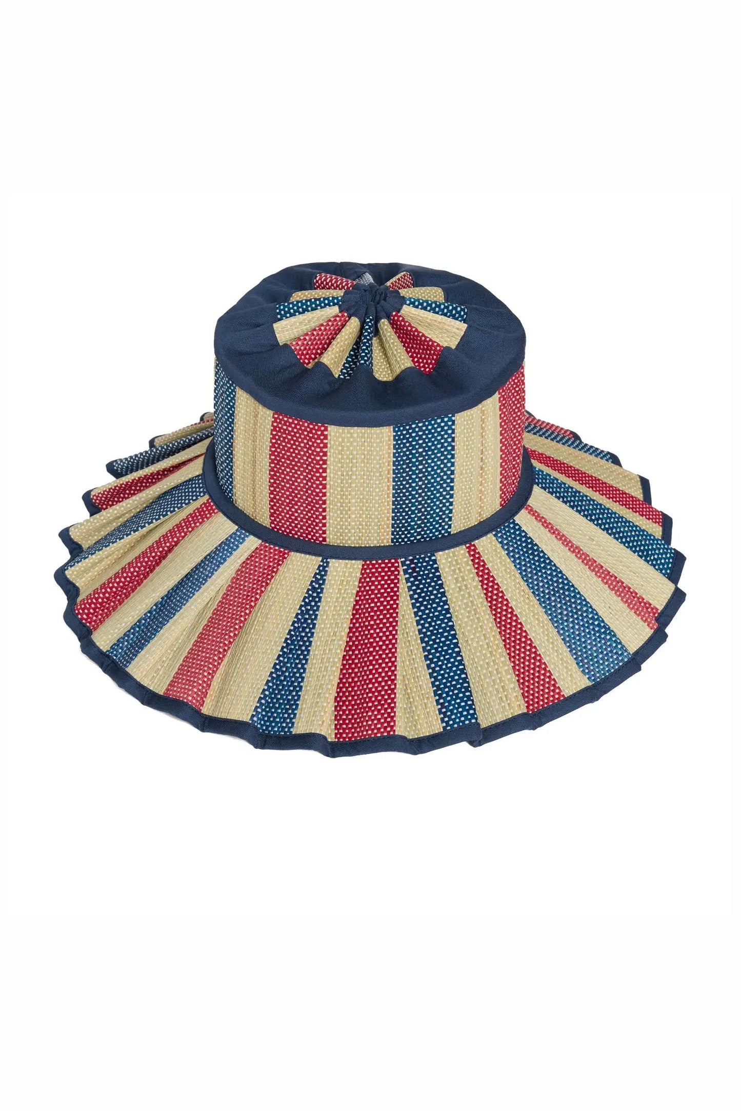 Lorna Murray July | Stripe | Island Luxe Capri Hat - Maxi, Medium