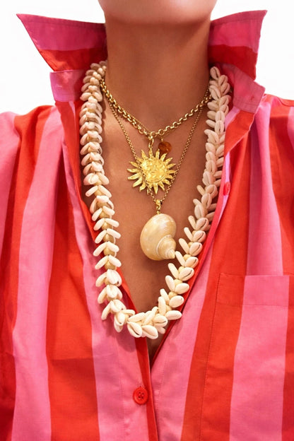 Cabana Club California Cowrie Cabana Club Shell Necklace