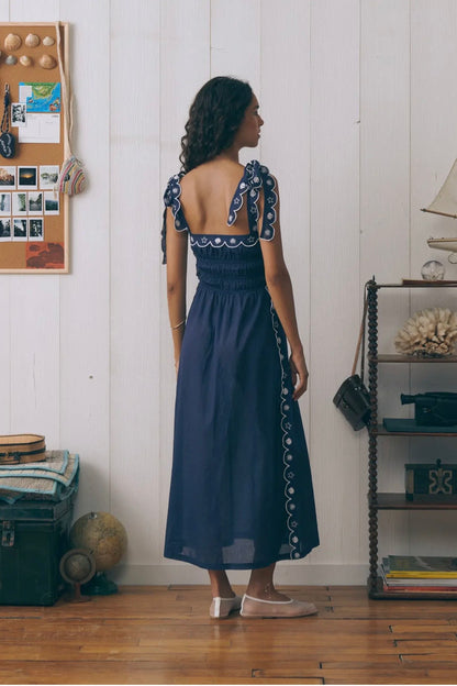 Maison Labiche | Ultramarine Shells Dress