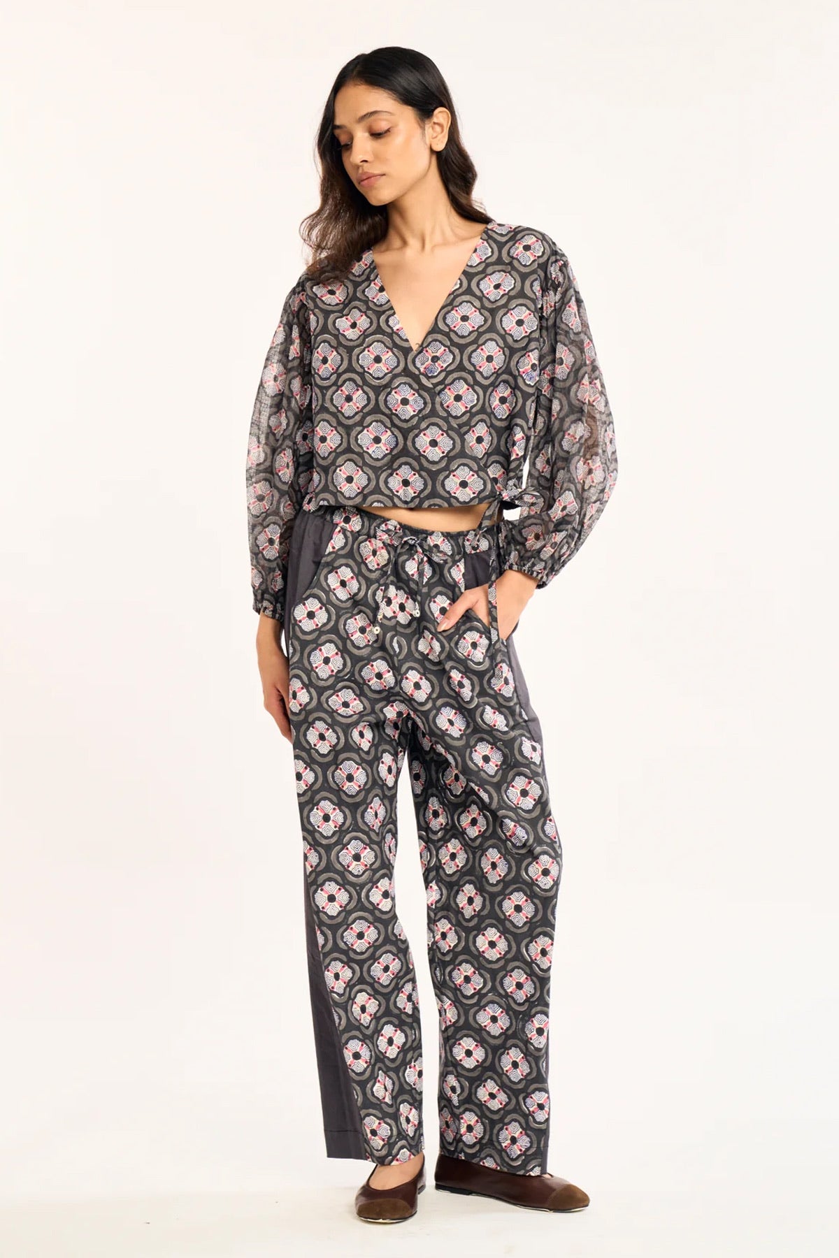 Rujuta Sheth Sol Top | Charcoal Botanica