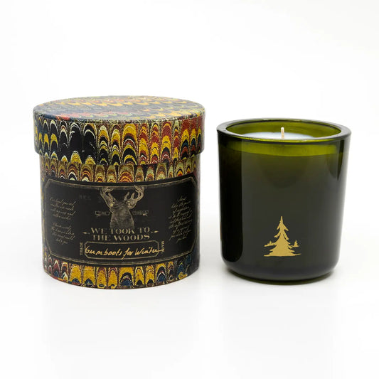 We Took To The Woods Candle - Gumboots for Winter