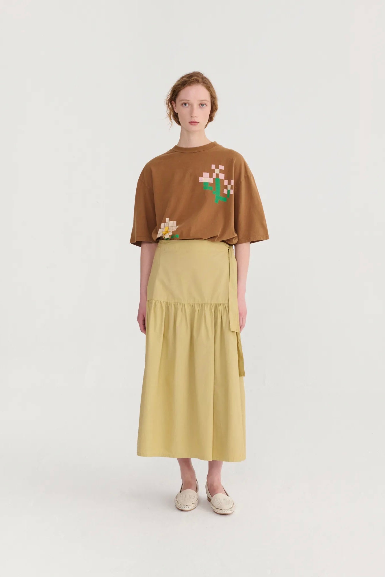 Bobo Choses - Pixel Flowers oversize T‑shirt